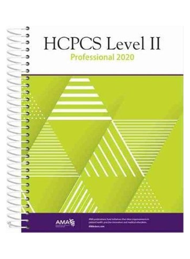 HCPCS Level II Professional 2020 Paperback English by American Medical Association - 43818 