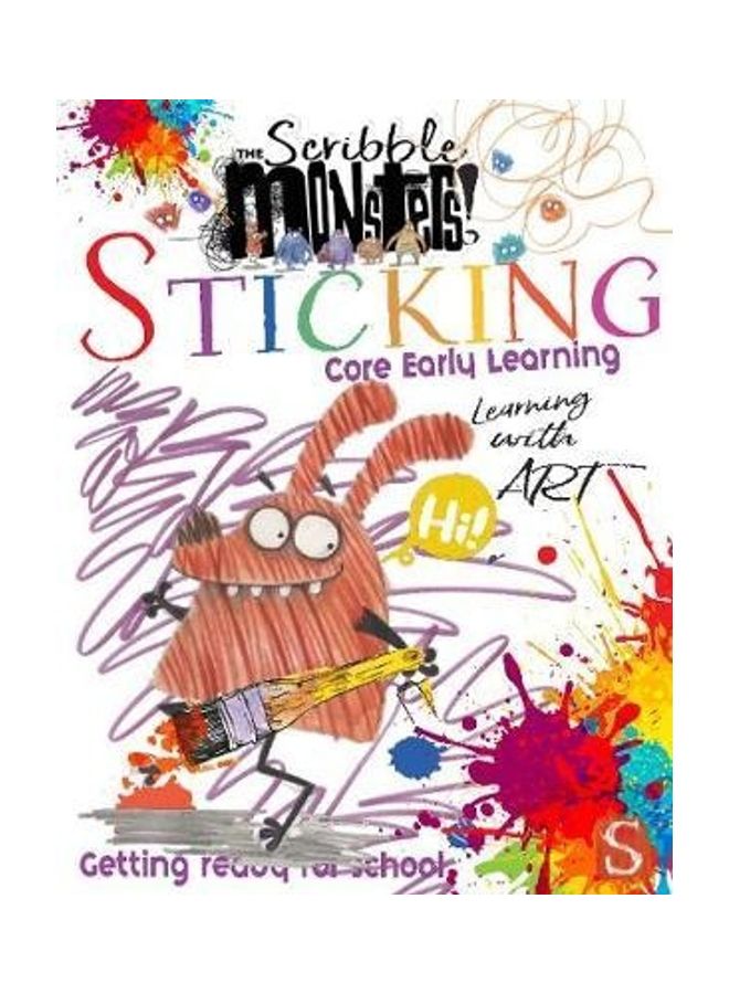 The Scribble Monsters!: Sticking Paperback English by Carolyn Scrace - 38545 
