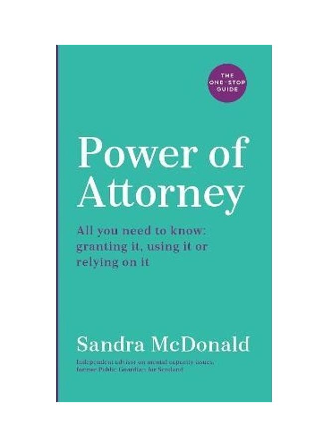 Power Of Attorney Paperback English by Sandra McDonald - 44245
