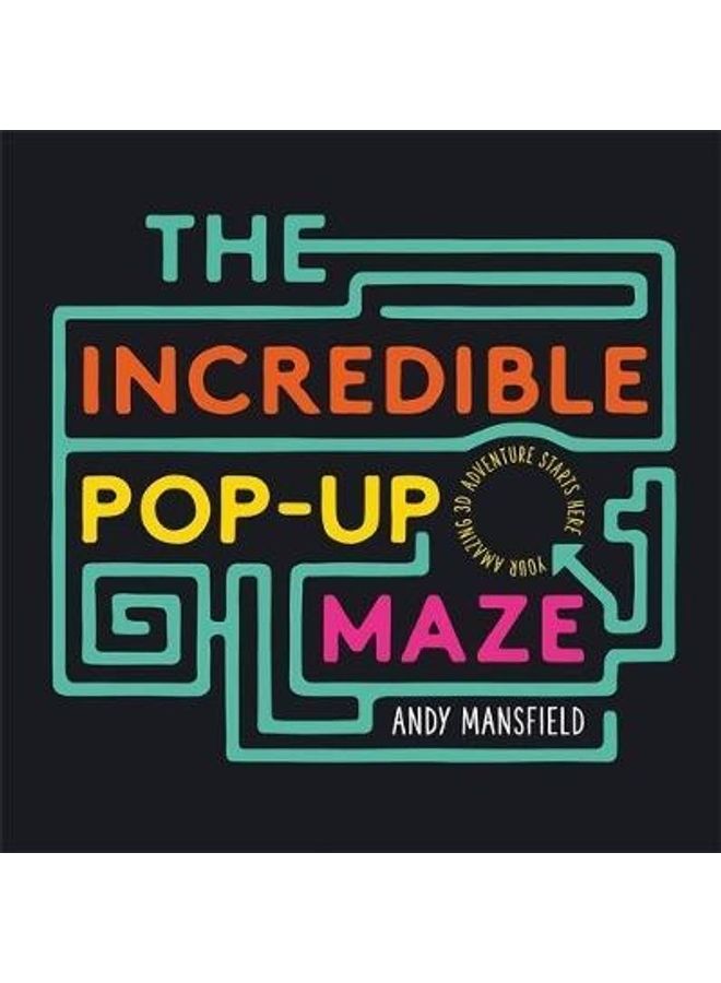 The Incredible Pop-Up Maze paperback english 