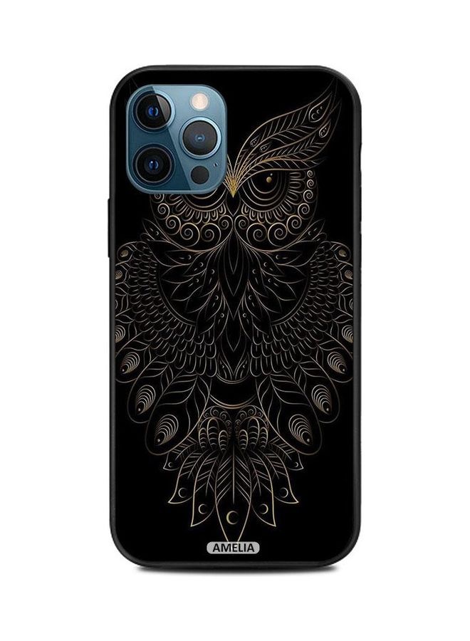 Amelia Modern Flora Owl Art Protective Case Cover For Apple iPhone 12 Pro Max Multicolour - Image 1