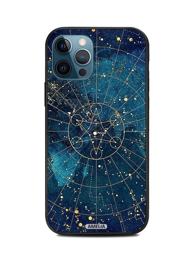 Amelia Pattern Of Math Formulas Protective Case Cover For Apple iPhone 12 Pro Max Multicolour - Image 1