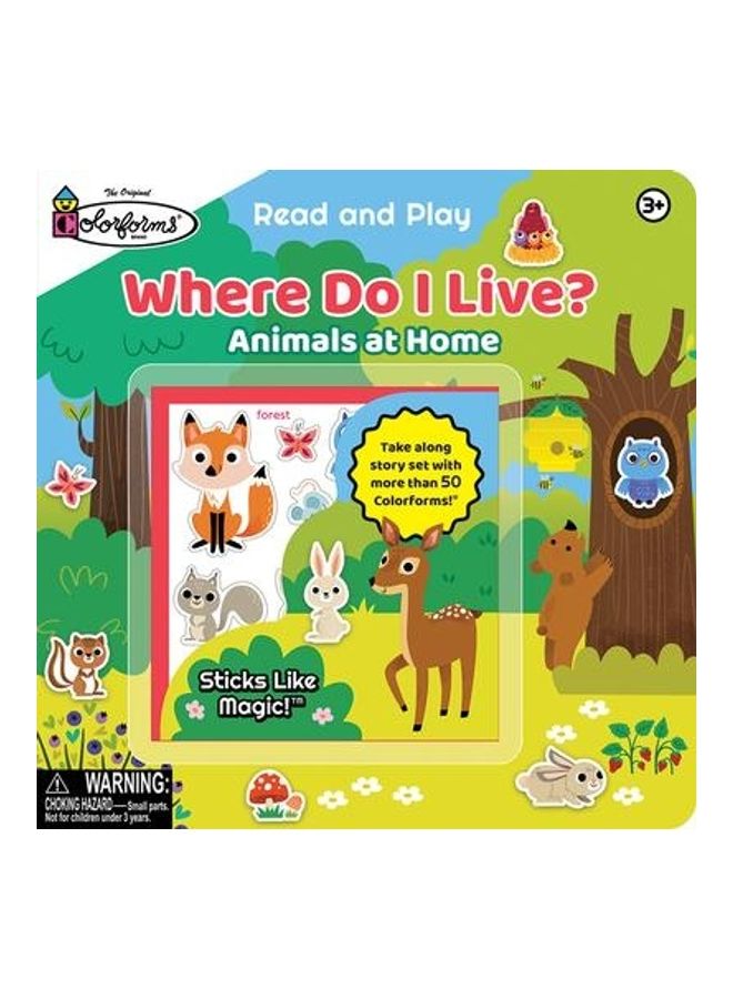 Where Do I Live Animals And Their Homes Paperback English by Cottage Door Press - 2019