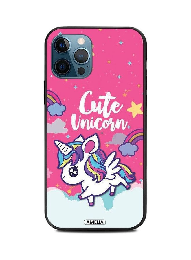 Amelia Cute Unicorn Girl Protective Case Cover For Apple iPhone 12 Pro Max Multicolour - Image 1