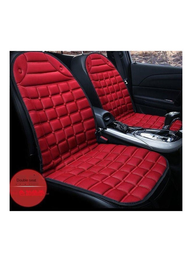 طقم وسائد تدفئة لمقعد السيارة قابلة للتعديل مكون من قطعتين - Image 2