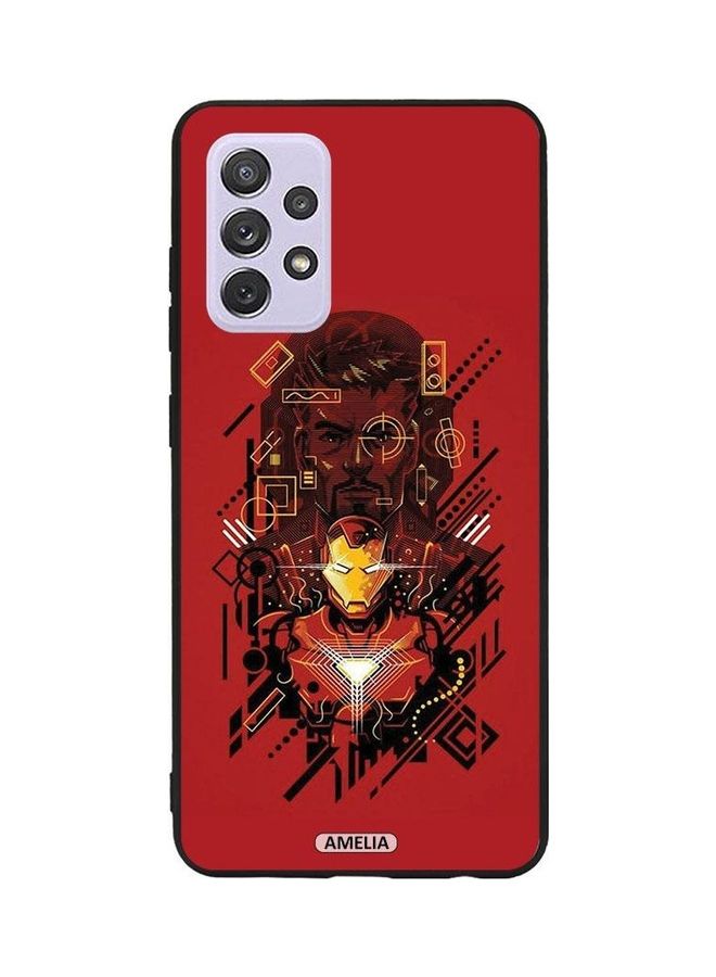 Amelia Iron Man Art Protective Case Cover For Samsung Galaxy A72 5G Multicolour - Image 1
