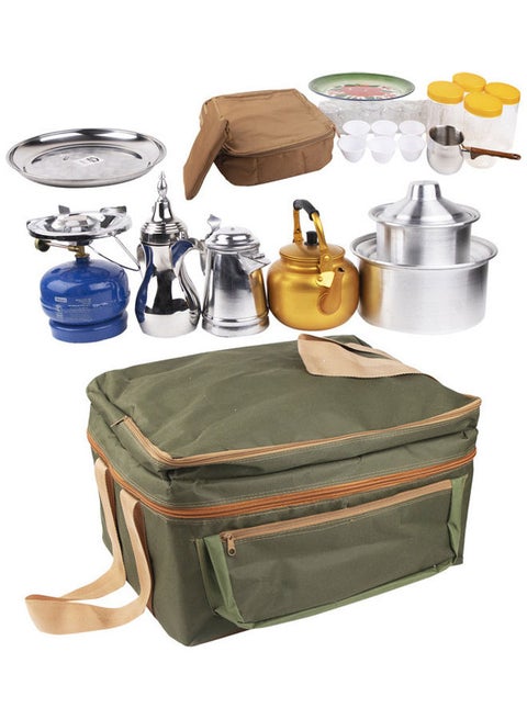 28-Piece Picnic Bag With Accessories Set L