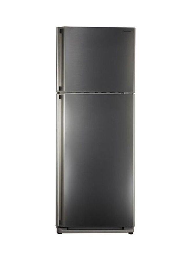 SHARP No Frost Refrigerator 2 Doors Stainless With Nano Deodorizer Filter - 340 Liter SJ-48C(ST)t Black
