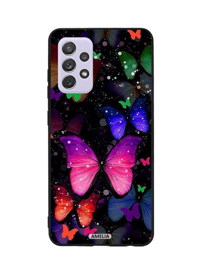 إميليا Butterflies Protective Case Cover For Samsung Galaxy A52 5G Multicolour - Image 1