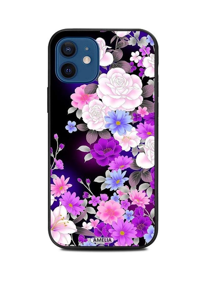 Flowers Protective Case Cover For Apple iPhone 12 Mini Multicolour