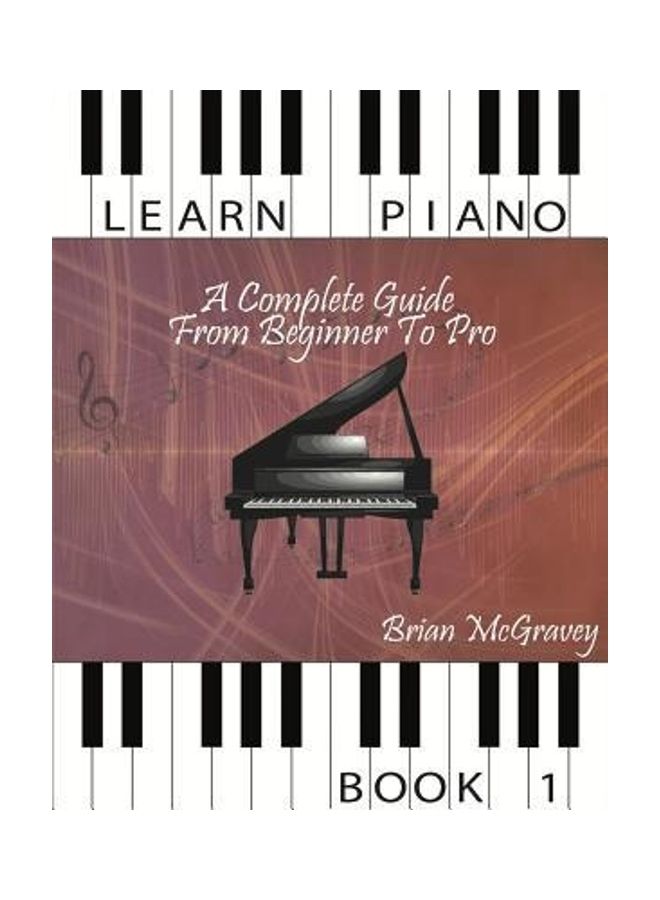 Learn Piano Paperback English by Brian McGravey