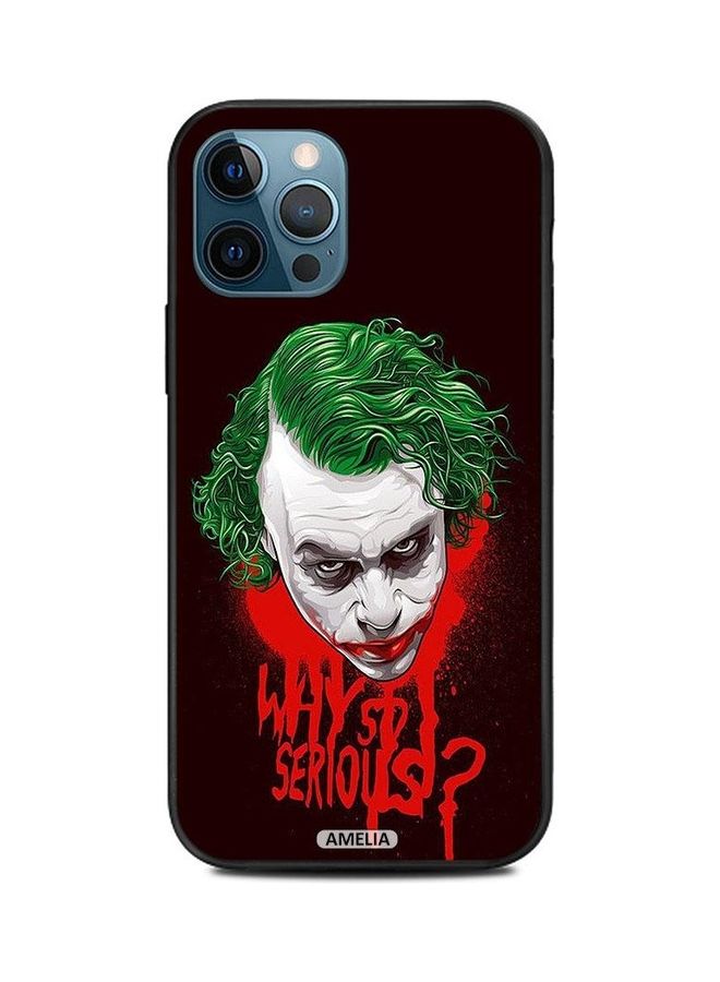 Amelia Why So Serious Protective Case Cover For Apple iPhone 12 Pro Max Multicolour - Image 1