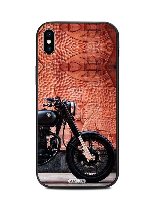 Amelia Chopper Bike Design Protective Case Cover For Apple iPhone X And XS Multicolour - Image 1
