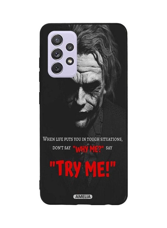 Amelia Try Me Protective Case Cover For Samsung Galaxy A52 5G Multicolour - Image 1