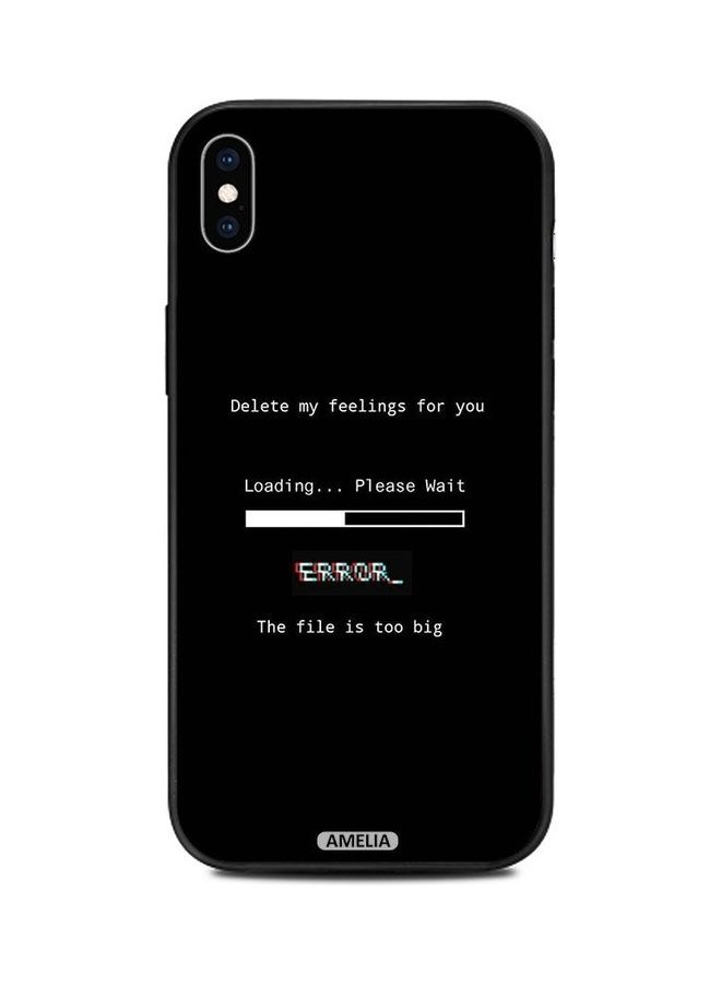 Amelia Protective Case Cover For Apple iPhone XS Black/White - Image 1