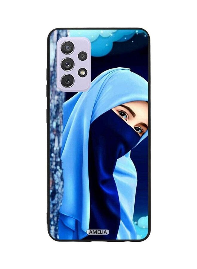Amelia Hijab Girl Protective Case Cover For Samsung Galaxy A52 5G Multicolour - Image 1