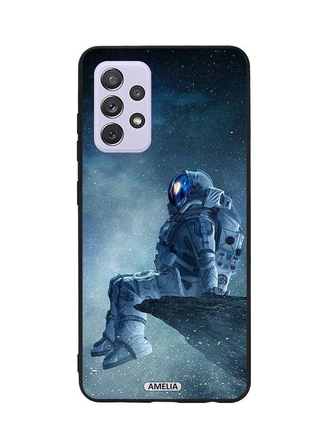 Amelia Astraunaut Tired Protective Case Cover For Samsung Galaxy A72 Multicolour - Image 1