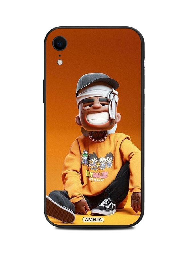 Amelia Tired Injured Boy Art Protective Case Cover For Apple iPhone XR Multicolour - Image 1