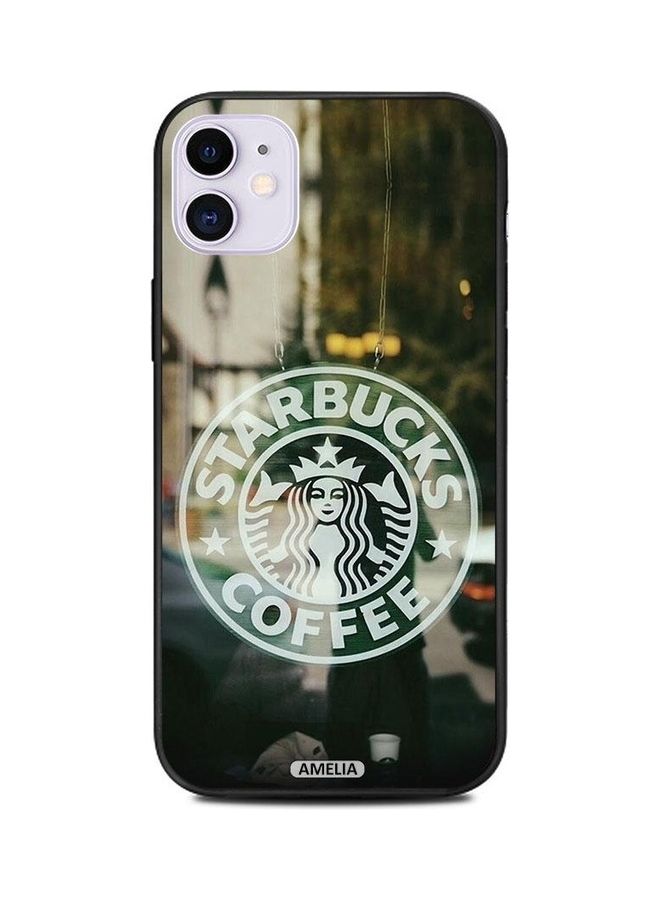 Starbucks Coffee Lover Design Protective Case Cover For Apple iPhone 11 Multicolour
