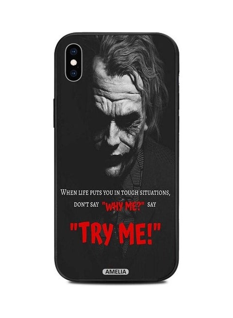 Protective Case Cover For iPhone XS Max Multicolour