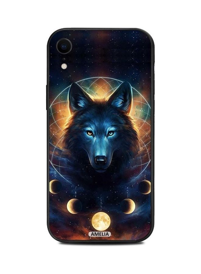 Amelia Wolf In Space Protective Case Cover For Apple iPhone XR Multicolour - Image 1