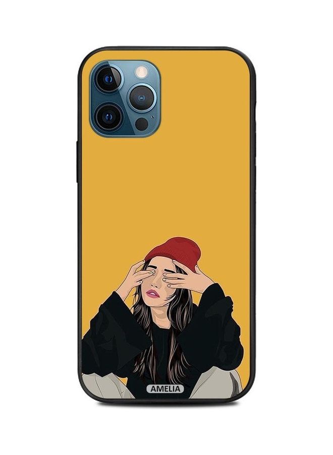 Amelia Sad Girl Art Protective Case Cover For Apple iPhone 12 Pro Max Multicolour - Image 1