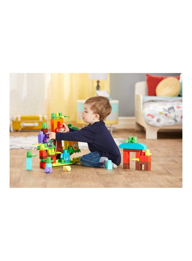 Mega Bloks GGG11 Jungle Treehouse Band Building Set 25 2+ Years - Image 2