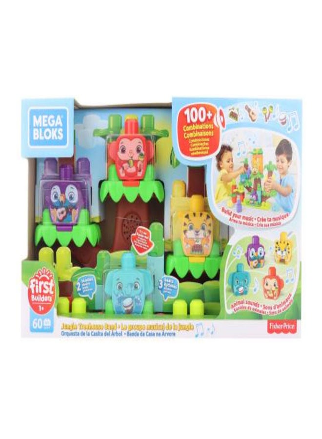 Mega Bloks GGG11 Jungle Treehouse Band Building Set 25 2+ Years - Image 4