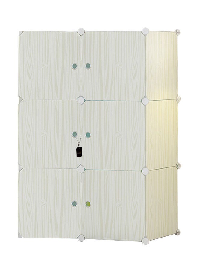Sharpdo Simple Assembly Wardrobe White - Image 1