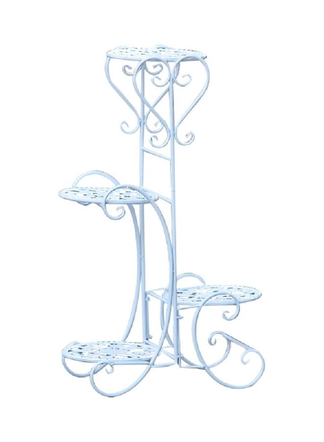 Sharpdo Iron Multi-layer Decoration Stand white 81x50cm  - Image 2