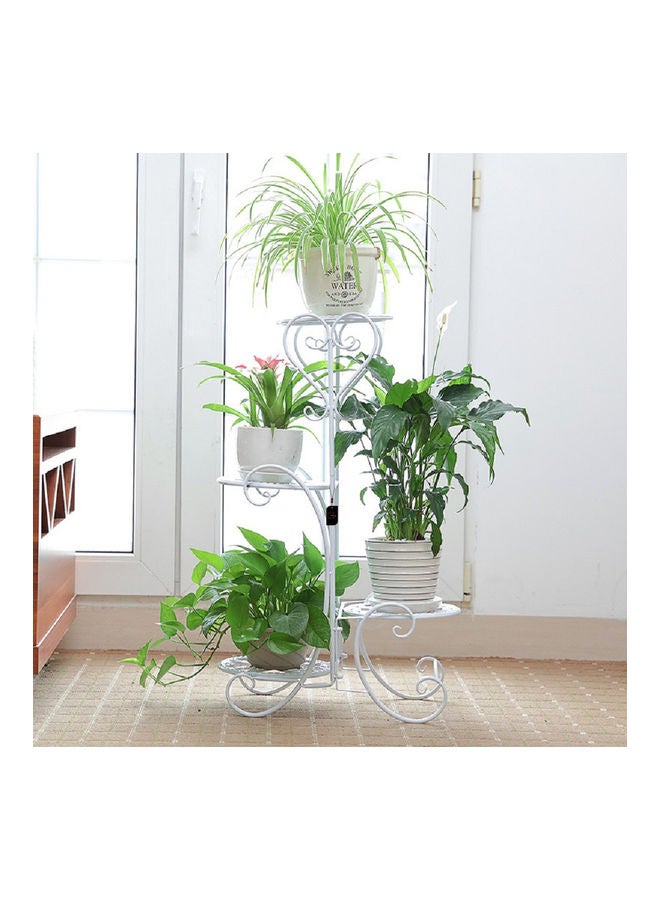 Sharpdo Iron Multi-layer Decoration Stand white 81x50cm  - Image 3
