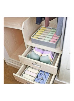 Sharpdo Foldable Fabric Divider Storage Box Grey  - Image 5