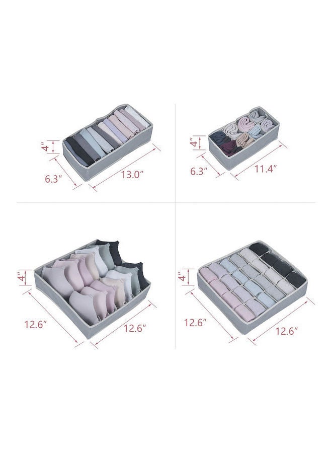 Foldable Fabric Divider Storage Box Grey - v1626153227/N49105053A_7