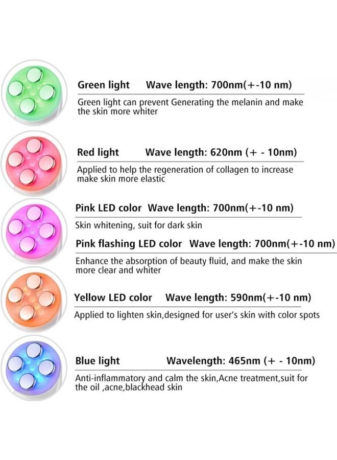 مارجون جهاز تدليك الوجه بترددات الراديو بتقنية الميزوثيرابي أسود 5 × 15 × 8.5سم - Image 5