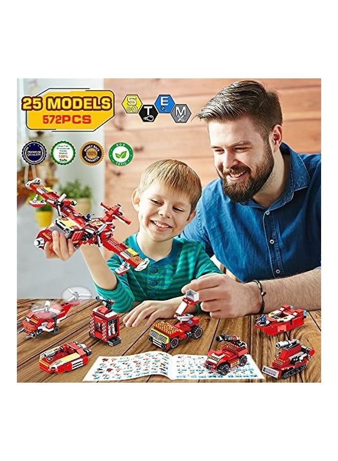 VATOS B08S7FL34W 572-Piece STEM Building Toy 572 8+ Years  - Image 2