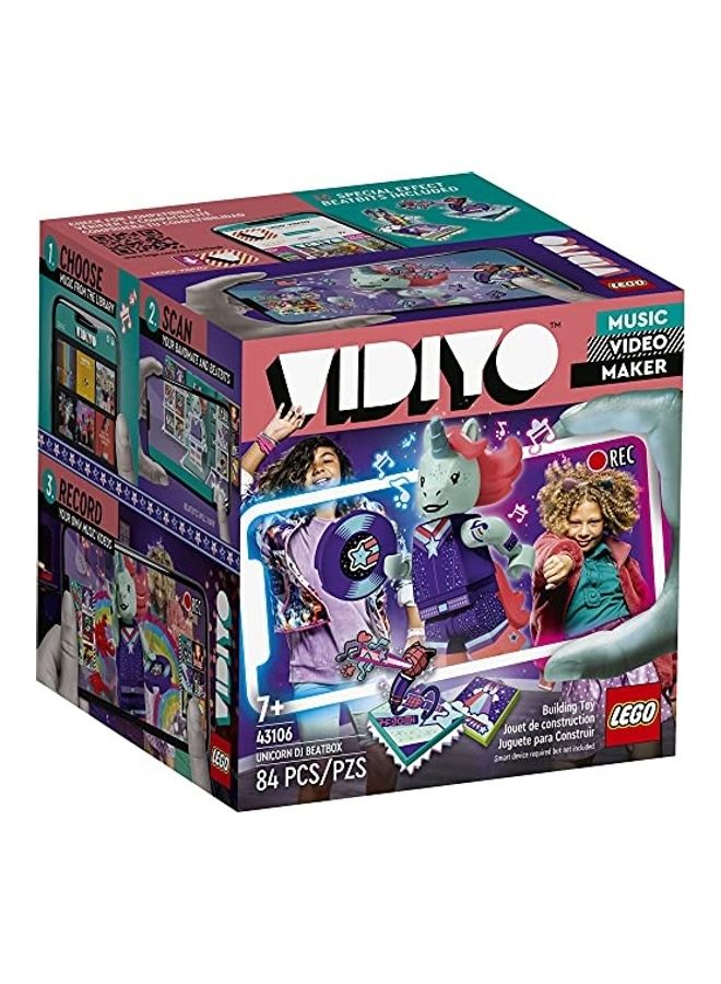 LEGO - 6332285 84-Piece Unicorn DJ Beatbox Building Kit - Image 1