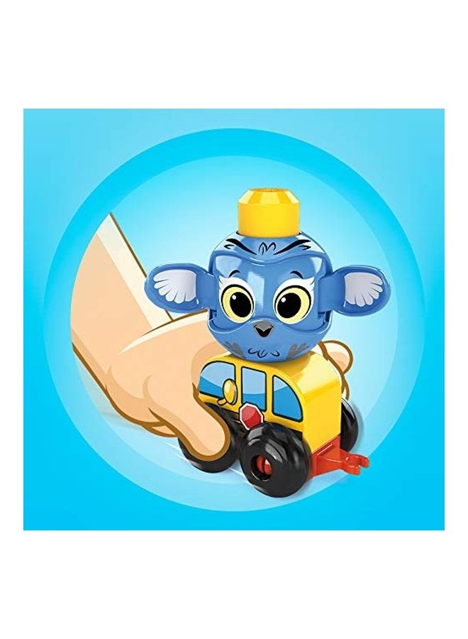 MEGA GRJ19 40-Piece Schoolhouse Preschool Building Set With Slide 40 3+ Years - Image 2