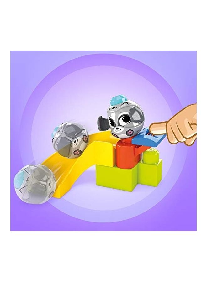 MEGA GRJ19 40-Piece Schoolhouse Preschool Building Set With Slide 40 3+ Years - Image 3