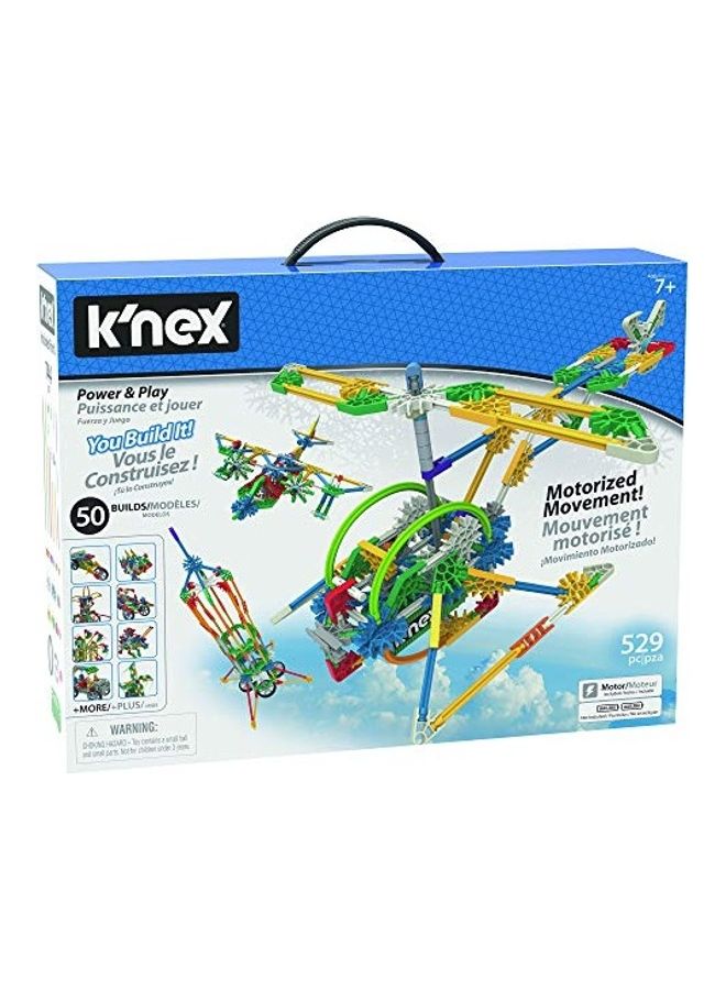 K'NEX 23012 K’Nex - Power And Play Motorized Building Set 529 7+ Years - Image 2