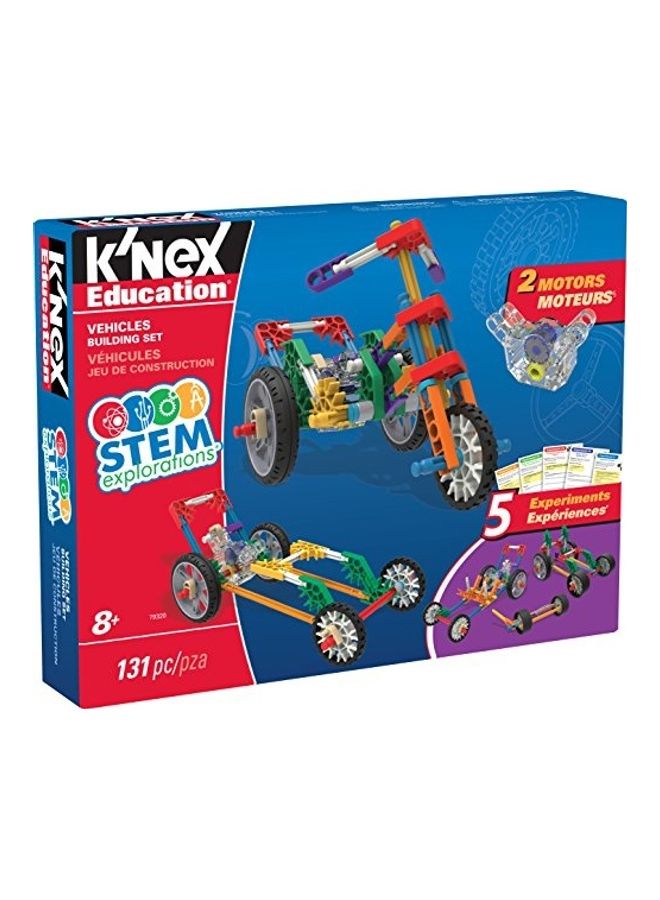 K'NEX 79320 131-Piece Vehicles Building Set 131 8+ Years - Image 1