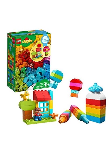 6250724 120-Piece Duplo Classic Creative Fun 10887 Building Block Kit