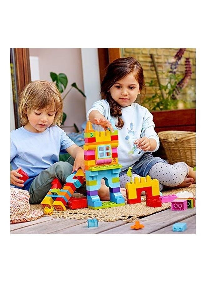 6250724 120-Piece Duplo Classic Creative Fun 10887 Building Block Kit