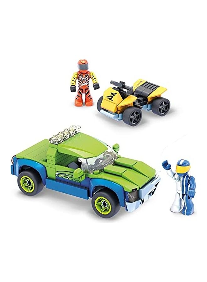 MEGA GYG21 138-Piece Hot Wheels Off-Duty Building Set 138 6+ Years - Image 2