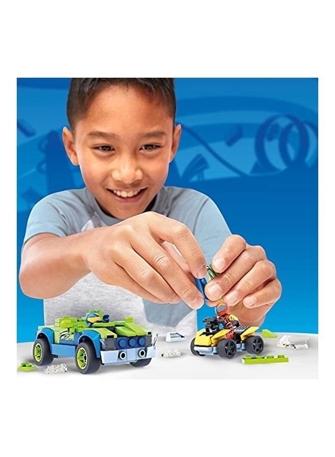 MEGA GYG21 138-Piece Hot Wheels Off-Duty Building Set 138 6+ Years - Image 5