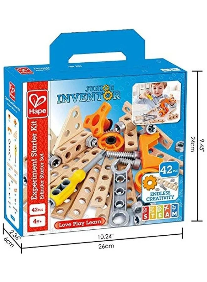Hape E3031 42-Piece Experiment Starter Building Kit 42 6+ Years