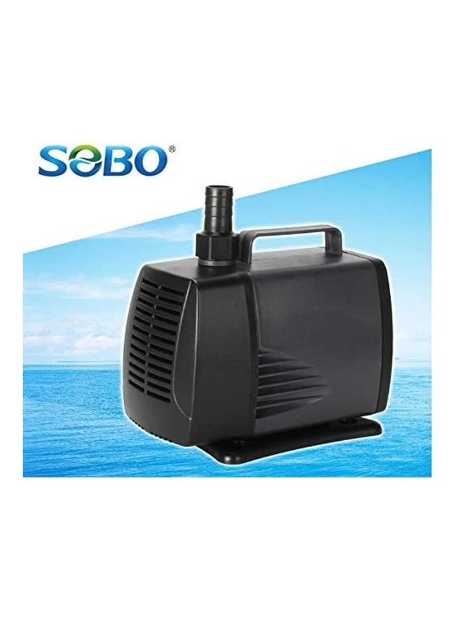 Silent Aquarium Submersible Water Pump Black