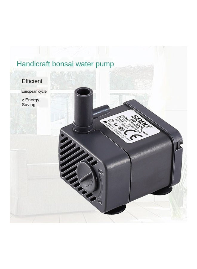 SOBO B&K  Aquarium Air Pump Black - Image 4
