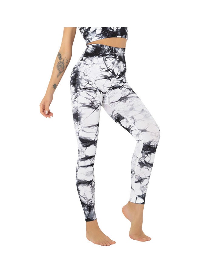 Generic Tie Dye Yoga Pants  - Image 1