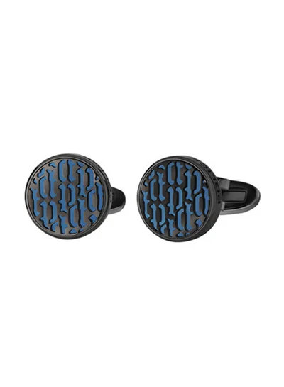 بوليس Men's Kampong Greymetal Cufflinks