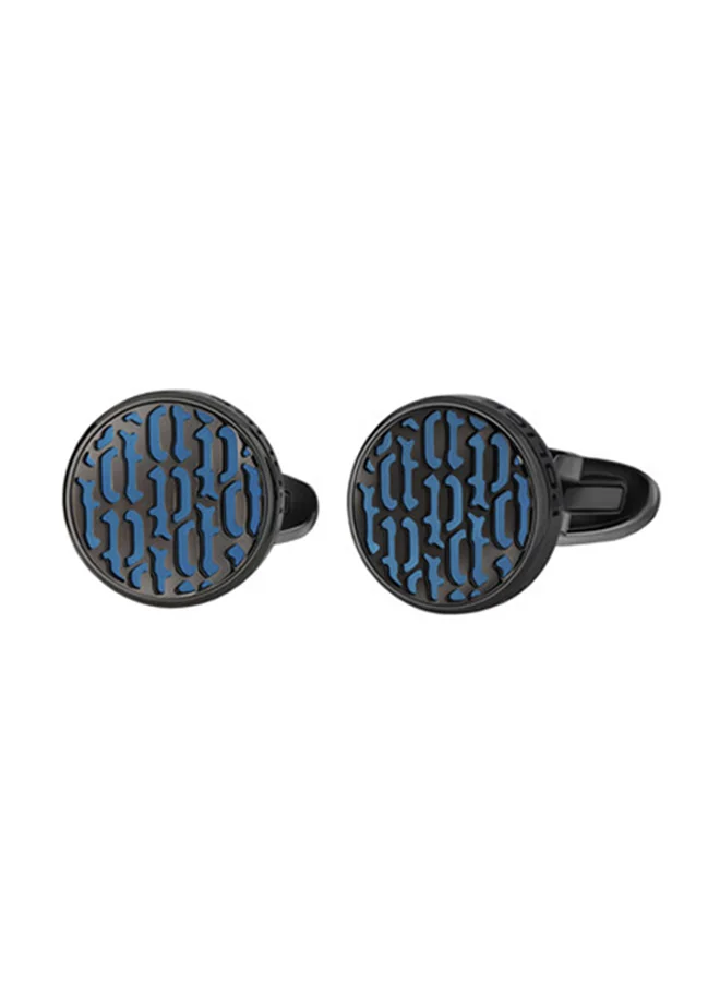 بوليس Men's Kampong Greymetal Cufflinks